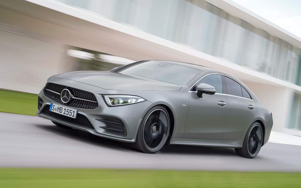 Новый седан Mercedes-Benz CLS