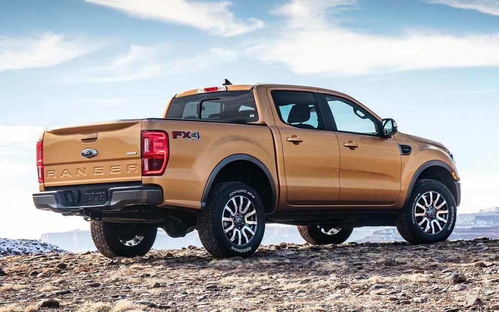 Ford Ranger 2019. Вид сзади