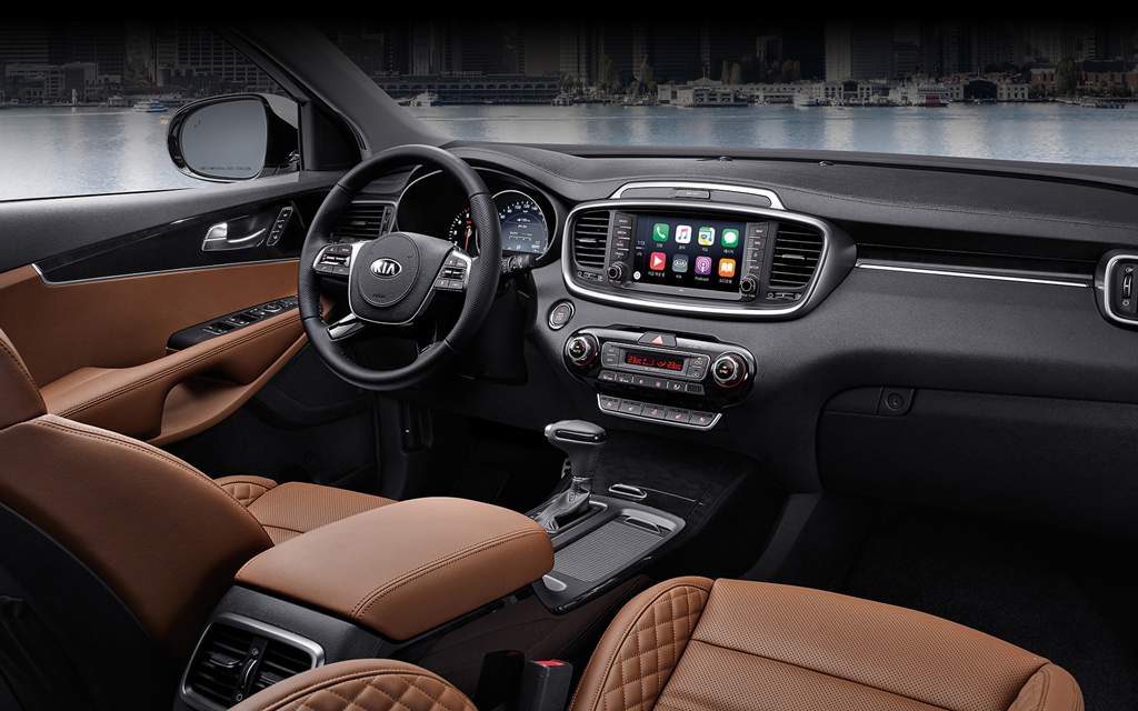 Kia Sorento Prime 2018-2019. Вид сзади