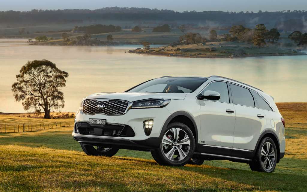 Kia Sorento Prime 2018-2019. Вид сзади